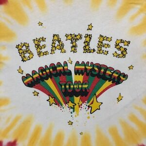 The Beatles Magical Mystery Tour‎ Tie Dye Graphic Tee T-Shirt Small